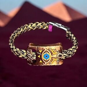 The Legend of Zelda Sheikah Slate Charm Bracelet Multicolor Adjustable